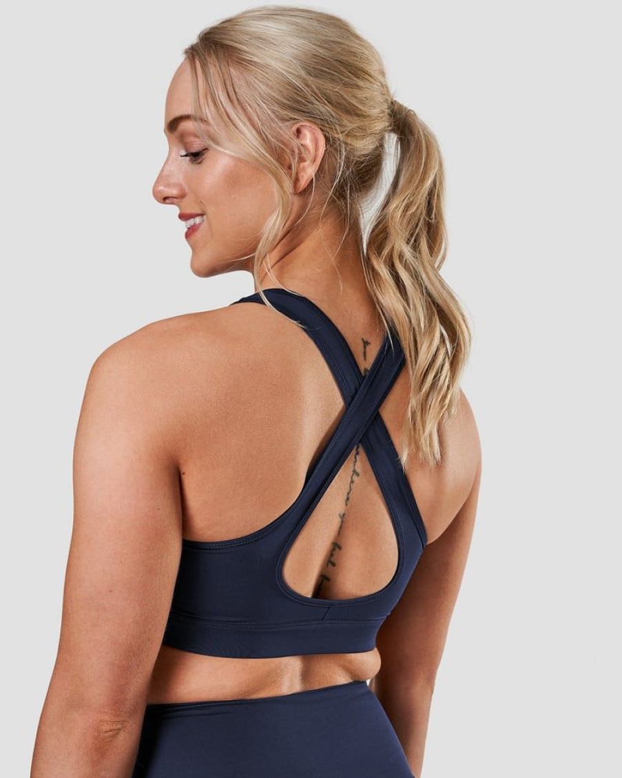 Naiset ICIW Urheiluliivit | Scrunch Sports Bra Navy Wmn