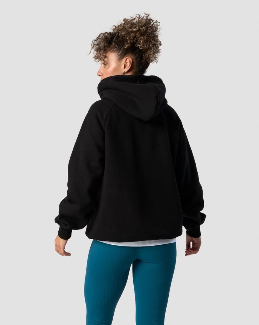 Naiset ICIW Pitkahihaiset Paidat | Everyday Hoodie Wmn Black