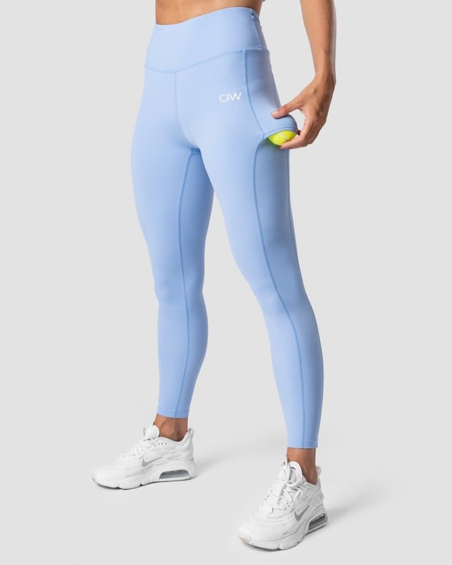 Naiset ICIW Trikoot & Leggingsit | Training Tights Sky Blue Wmn