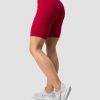 Naiset ICIW Seamless | Scrunch Seamless Biker Shorts Deep Red