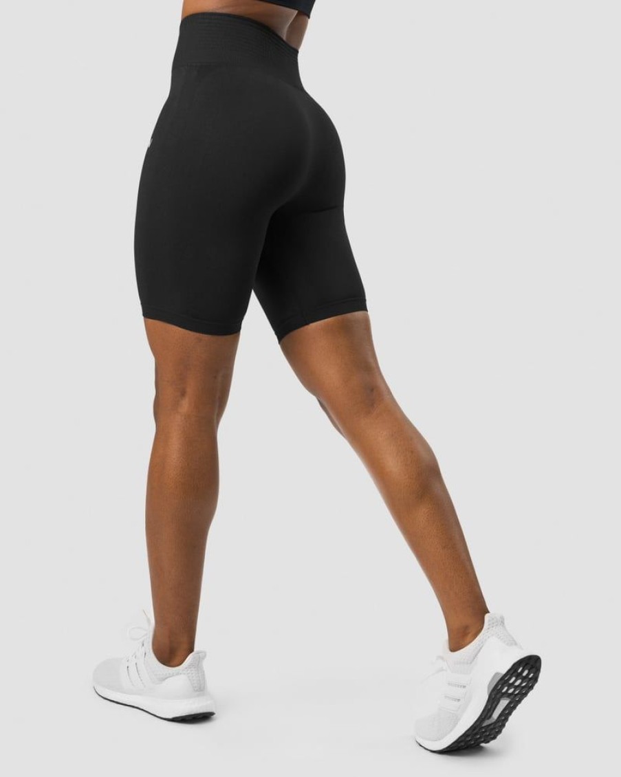 Naiset ICIW Seamless | Define Seamless Biker Shorts Black Wmn