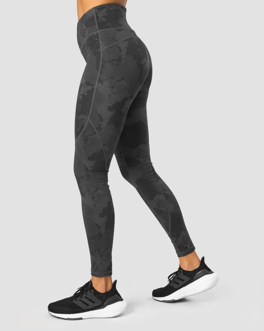 Naiset ICIW Trikoot & Leggingsit | Ultimate Training Tights Wmn Black Camo