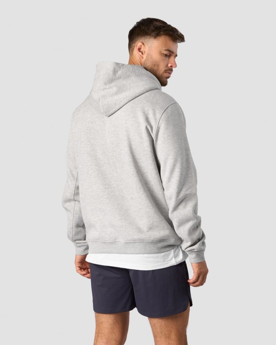 Miehet ICIW Pitkahihaiset Paidat | Everyday Hoodie Men Light Grey Melange