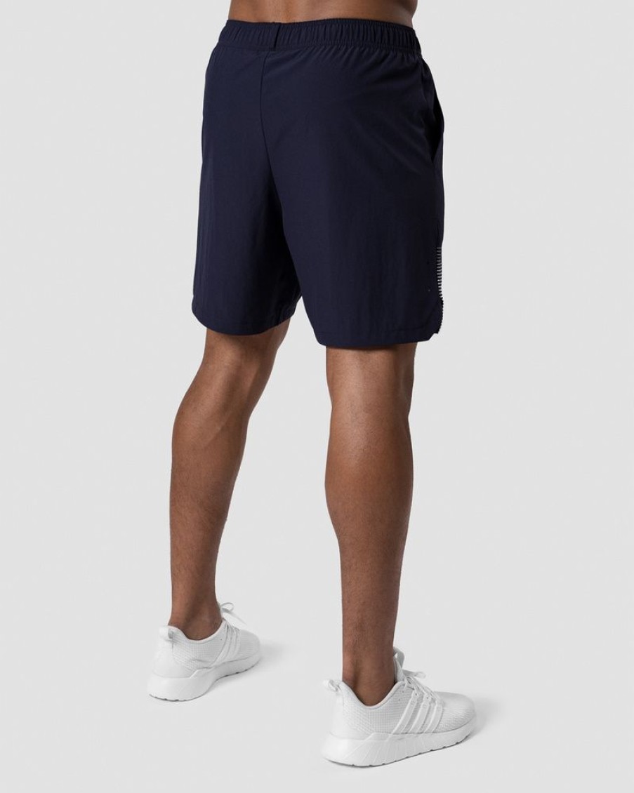 Miehet ICIW Shortsit | Smash Padel 2-In-1 Shorts Navy/White Men