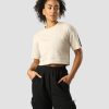 Naiset ICIW T-Paidat | Stance Cropped T-Shirt Wmn Beige