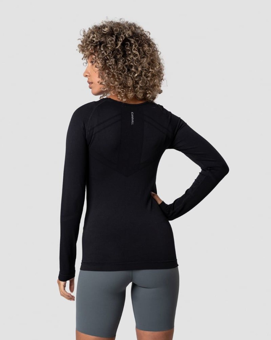 Naiset ICIW Seamless | Everyday Seamless Ls Black