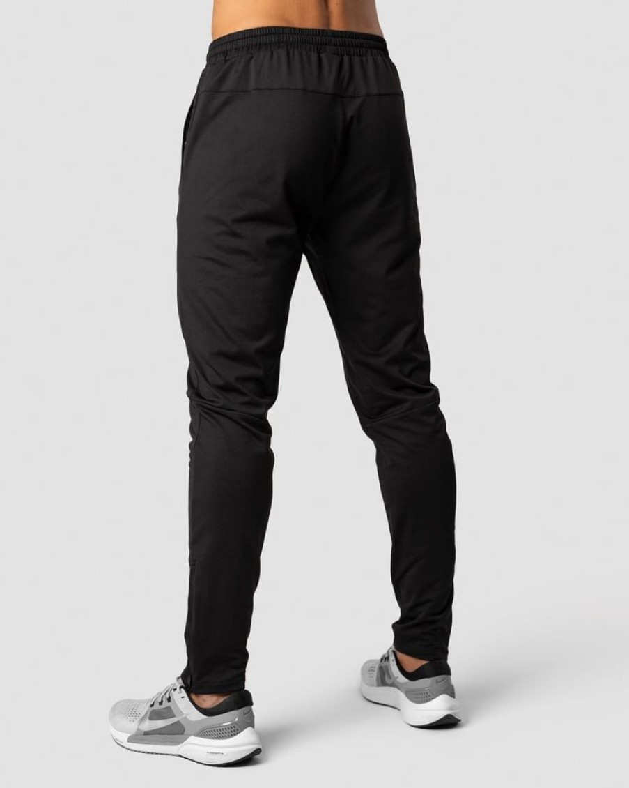 Miehet ICIW Housut | Ultimate Training Zip Pants Black