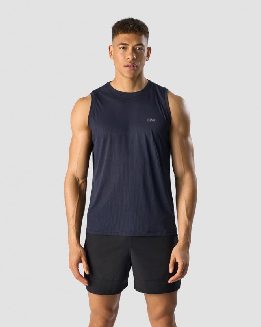 Miehet ICIW Topit | Ultimate Training Tank Men Navy