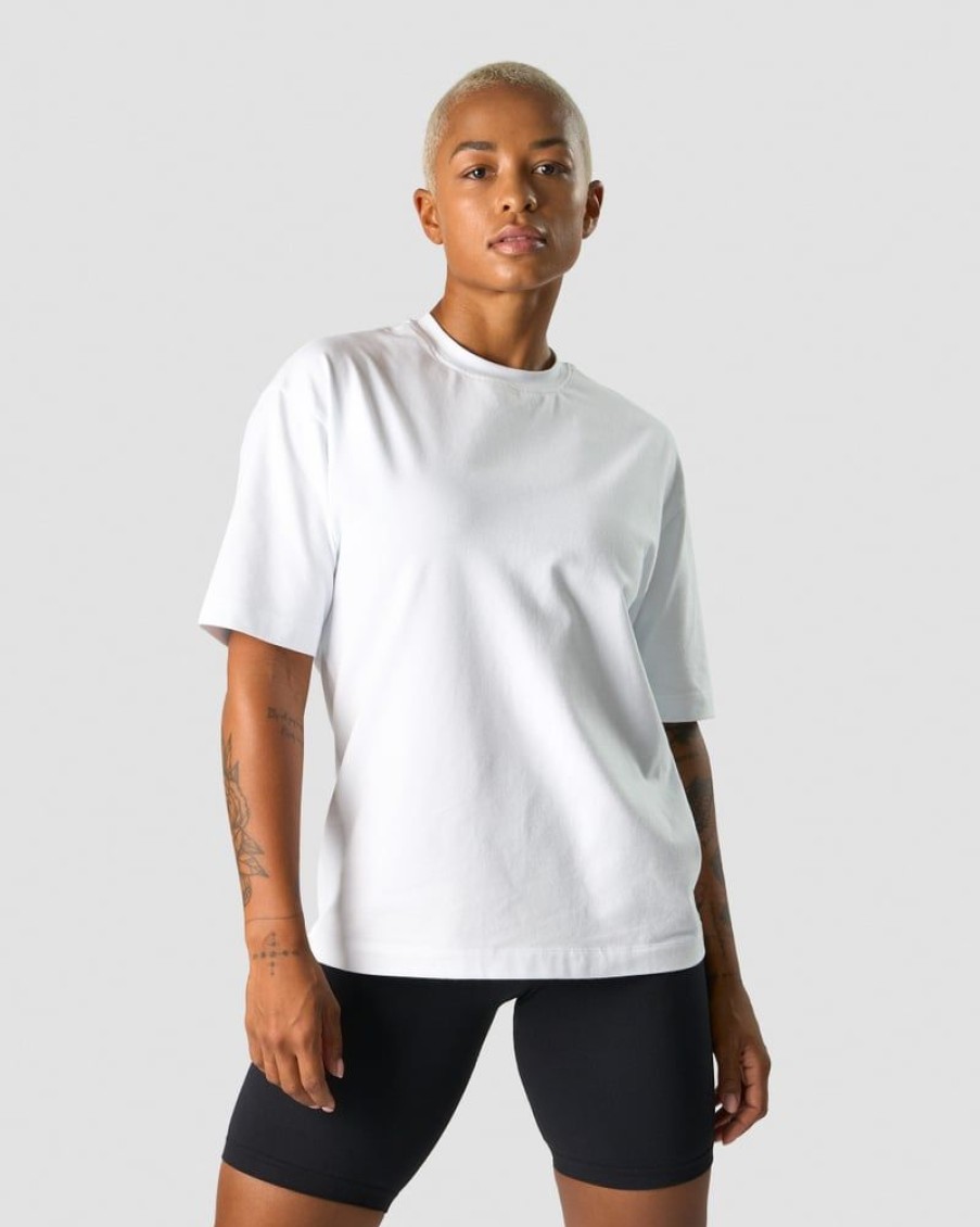 Naiset ICIW T-Paidat | Everyday Cotton T-Shirt White