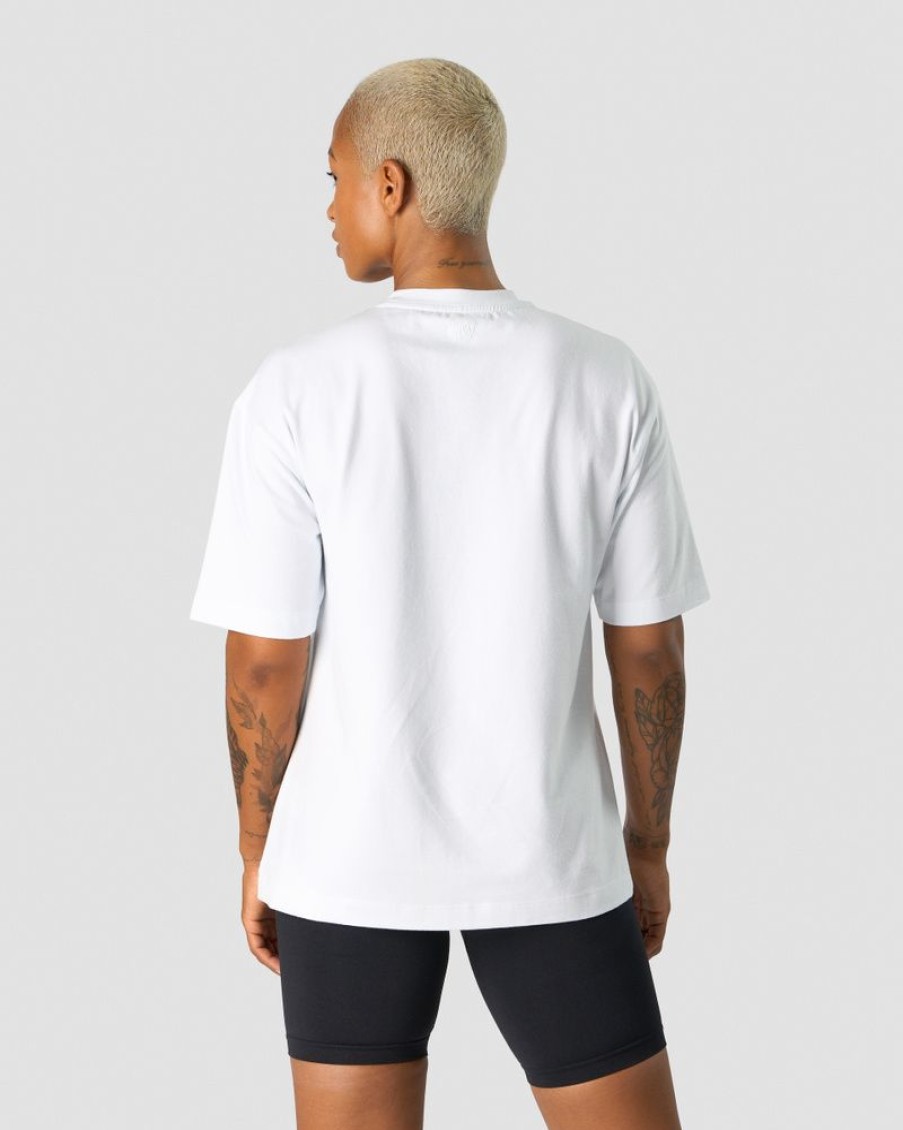 Naiset ICIW T-Paidat | Everyday Cotton T-Shirt White