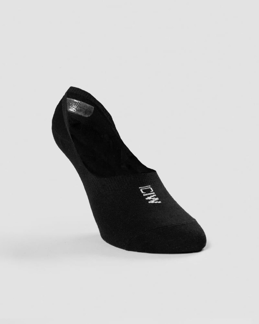 Naiset ICIW Sukat | Invisible Socks Black