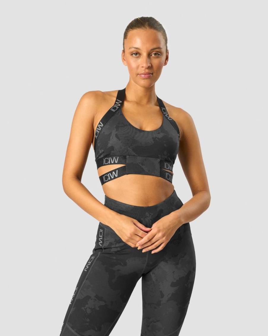 Naiset ICIW Urheiluliivit | Ultimate Training Sports Bra Black Camo