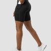 Naiset ICIW Shortsit | Classic Pocket Biker Shorts Black Wmn