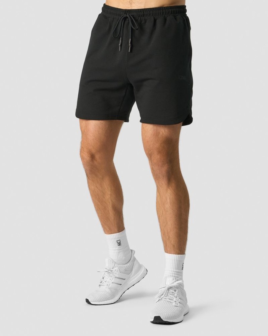 Miehet ICIW Shortsit | Stride Sweat Shorts Men Black