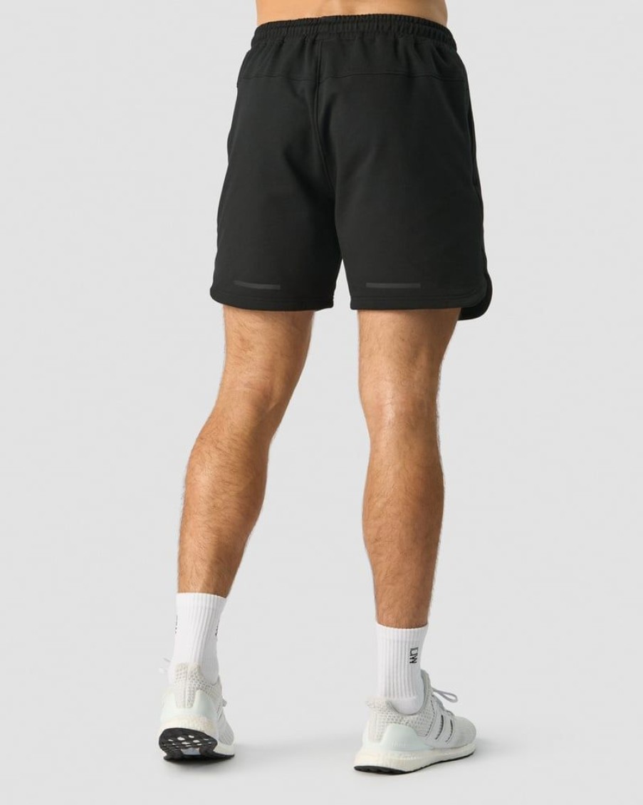 Miehet ICIW Shortsit | Stride Sweat Shorts Men Black