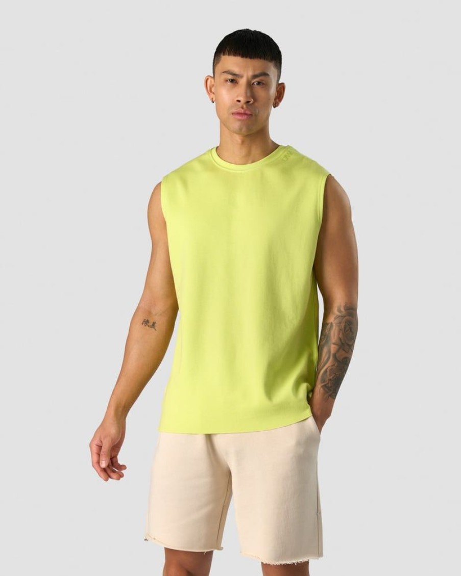 Naiset ICIW Topit | Unified Sleeveless T-Shirt Print Yellow