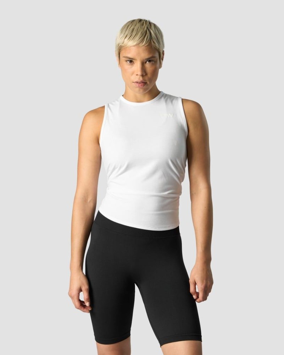 Naiset ICIW Topit | Empowering Open Back Tank White Wmn