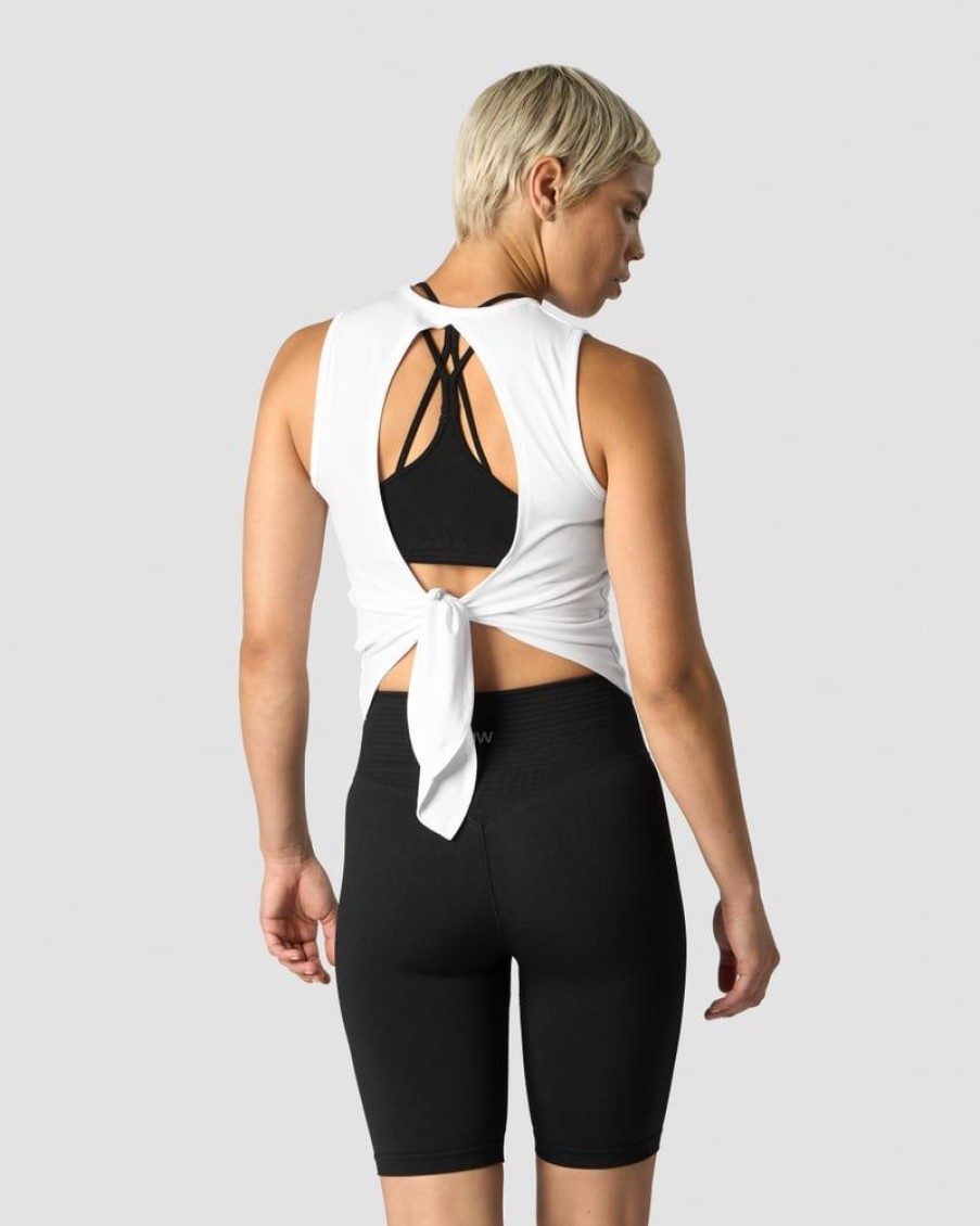 Naiset ICIW Topit | Empowering Open Back Tank White Wmn