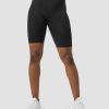 Naiset ICIW Seamless | Define Seamless Logo Biker Shorts Black