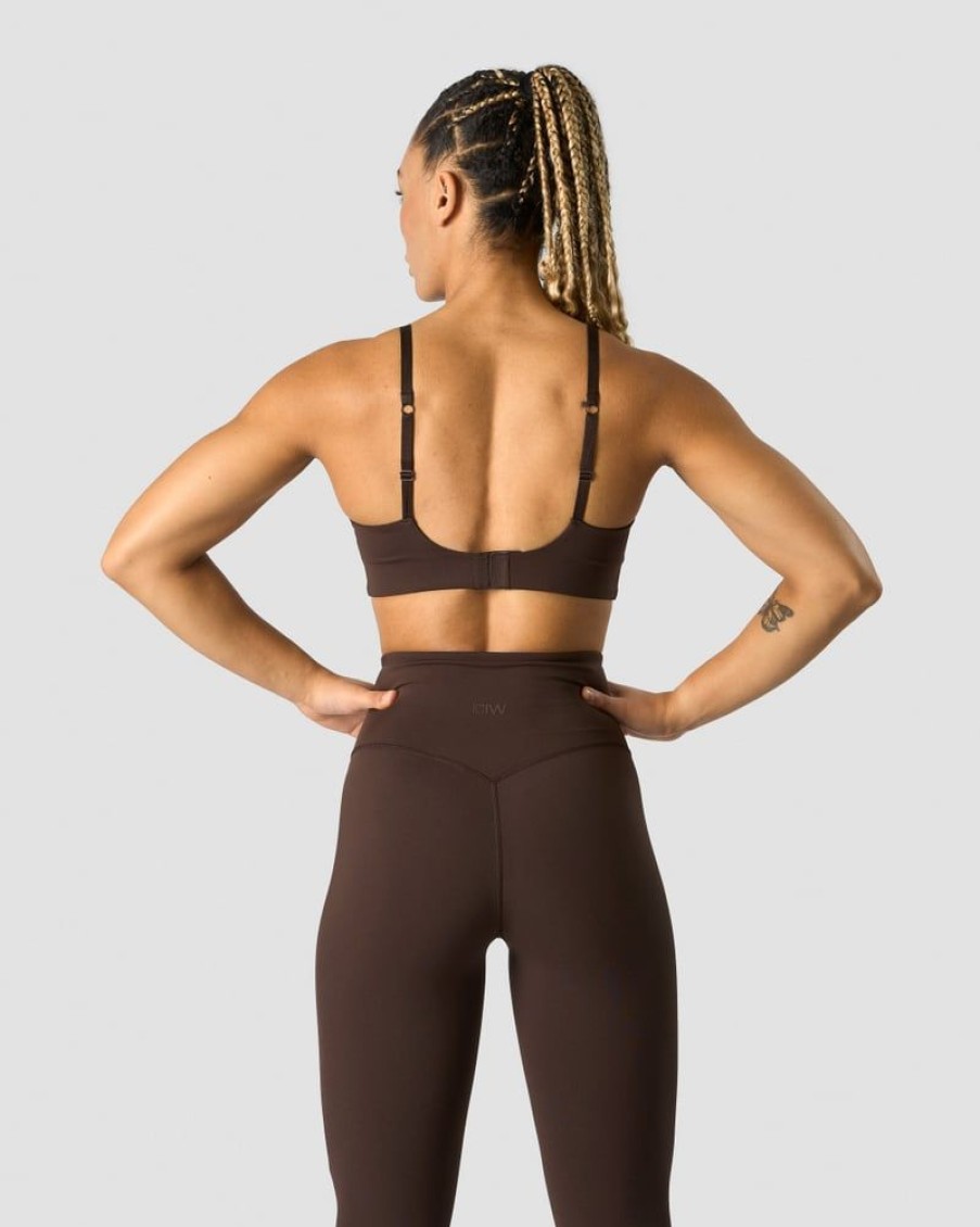 Naiset ICIW Urheiluliivit | Stride Strappy Sportsbra Dark Brown