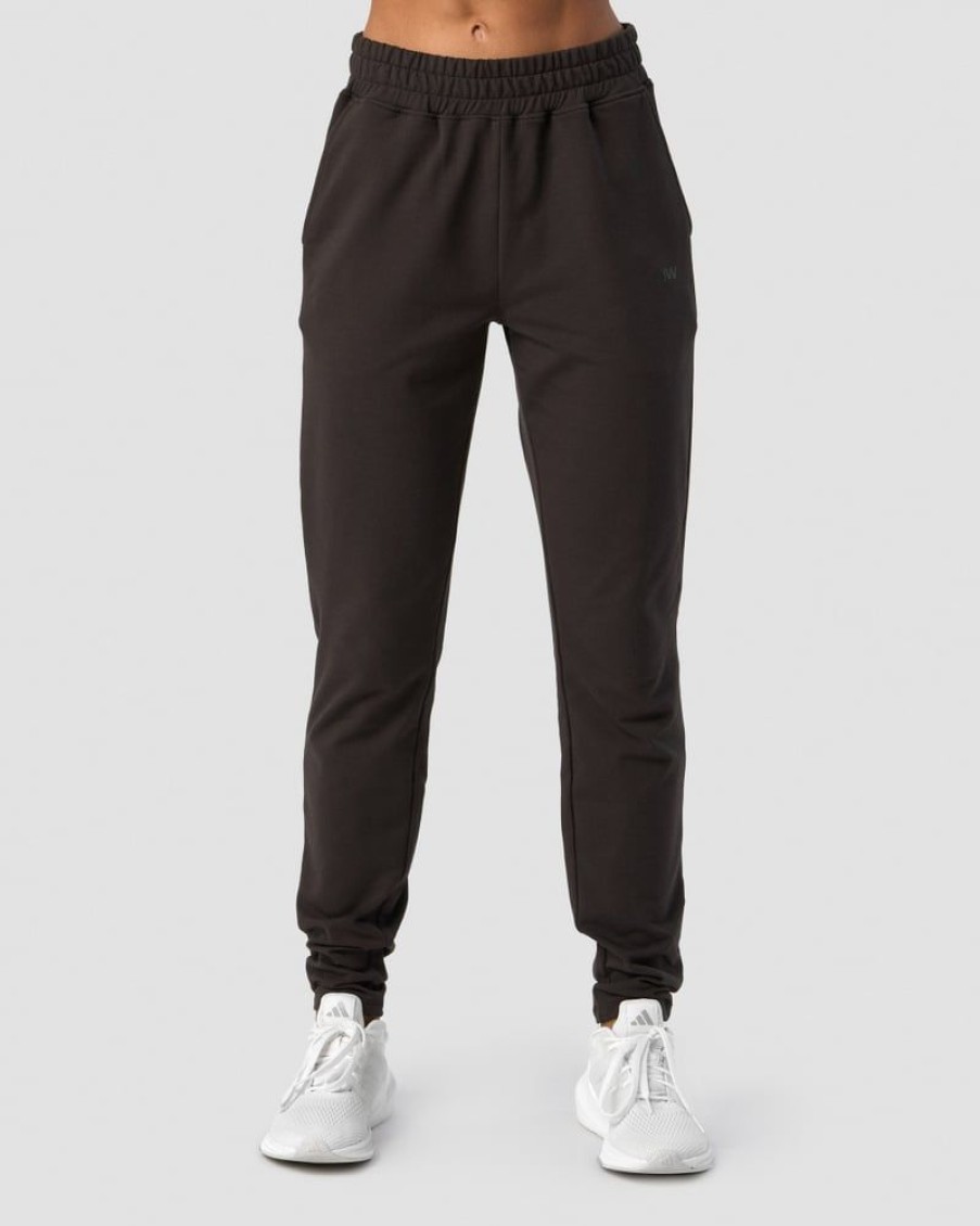 Naiset ICIW Housut | Stride Sweatpants Wmn Charcoal