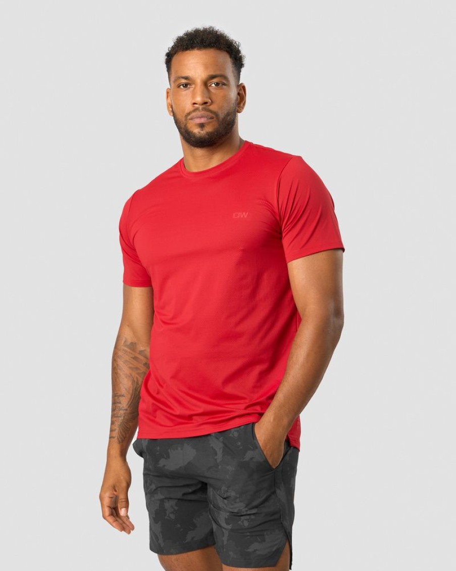 Miehet ICIW T-Paidat | Training Club Tee Men Red