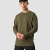 Miehet ICIW Pitkahihaiset Paidat | Stride Sweatshirt Men Dark Green