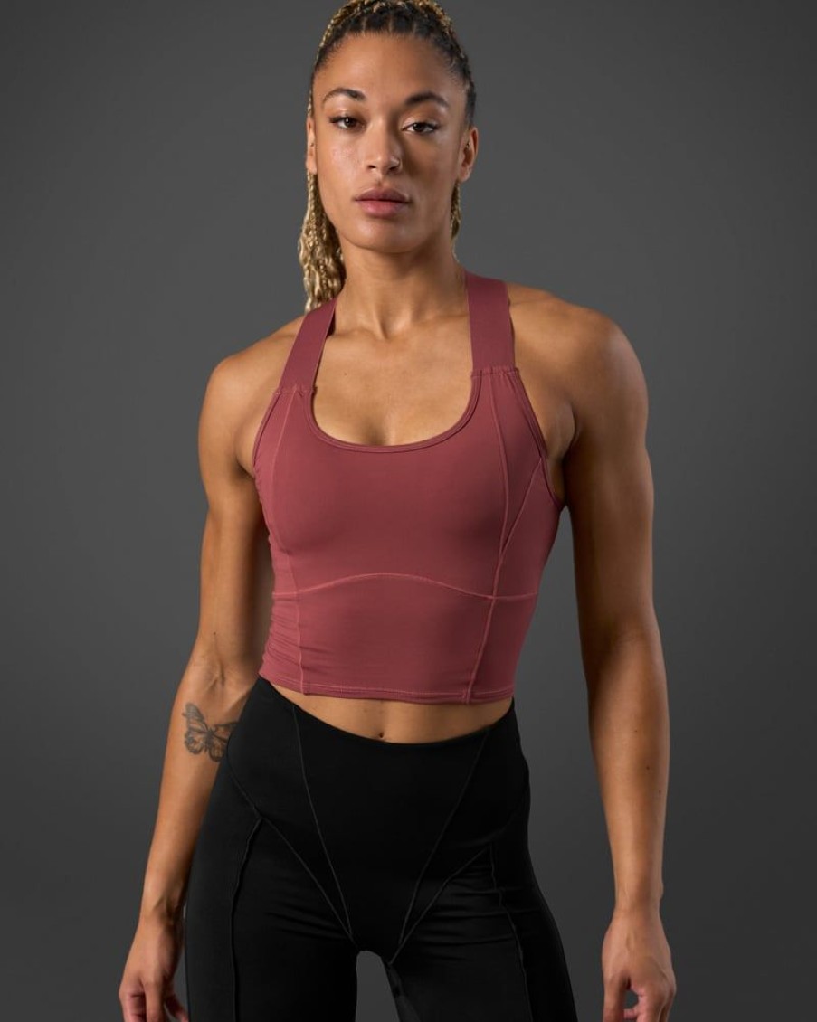 Naiset ICIW Urheiluliivit | Reboot 2-In-1 Sports Bra Brick Red