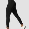 Naiset ICIW Trikoot & Leggingsit | Rush Seamless Tights Black