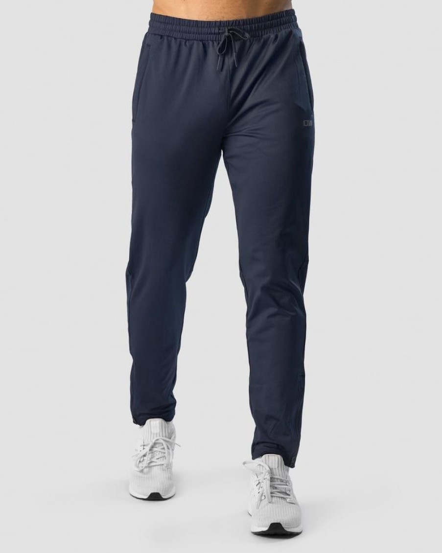 Miehet ICIW Housut | Ultimate Training Zip Pants Navy