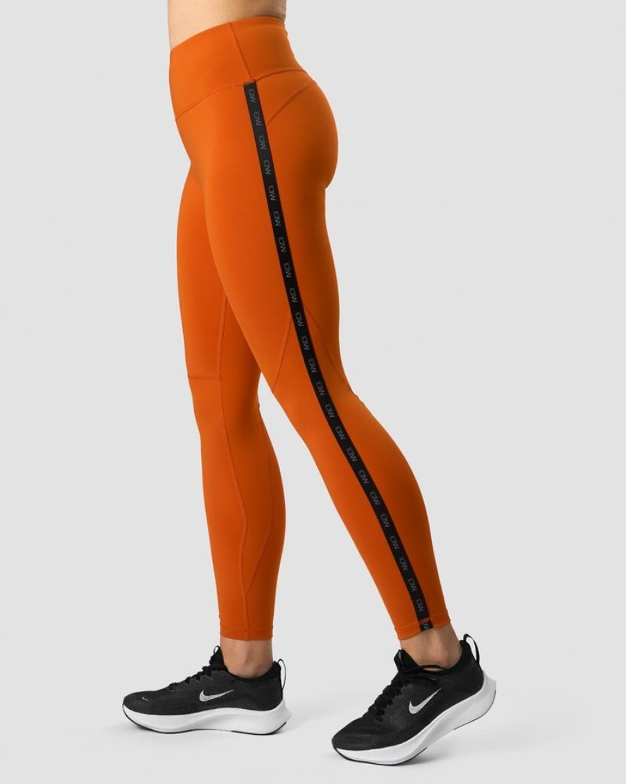 Naiset ICIW Trikoot & Leggingsit | Ultimate Training Logo Tights Amber