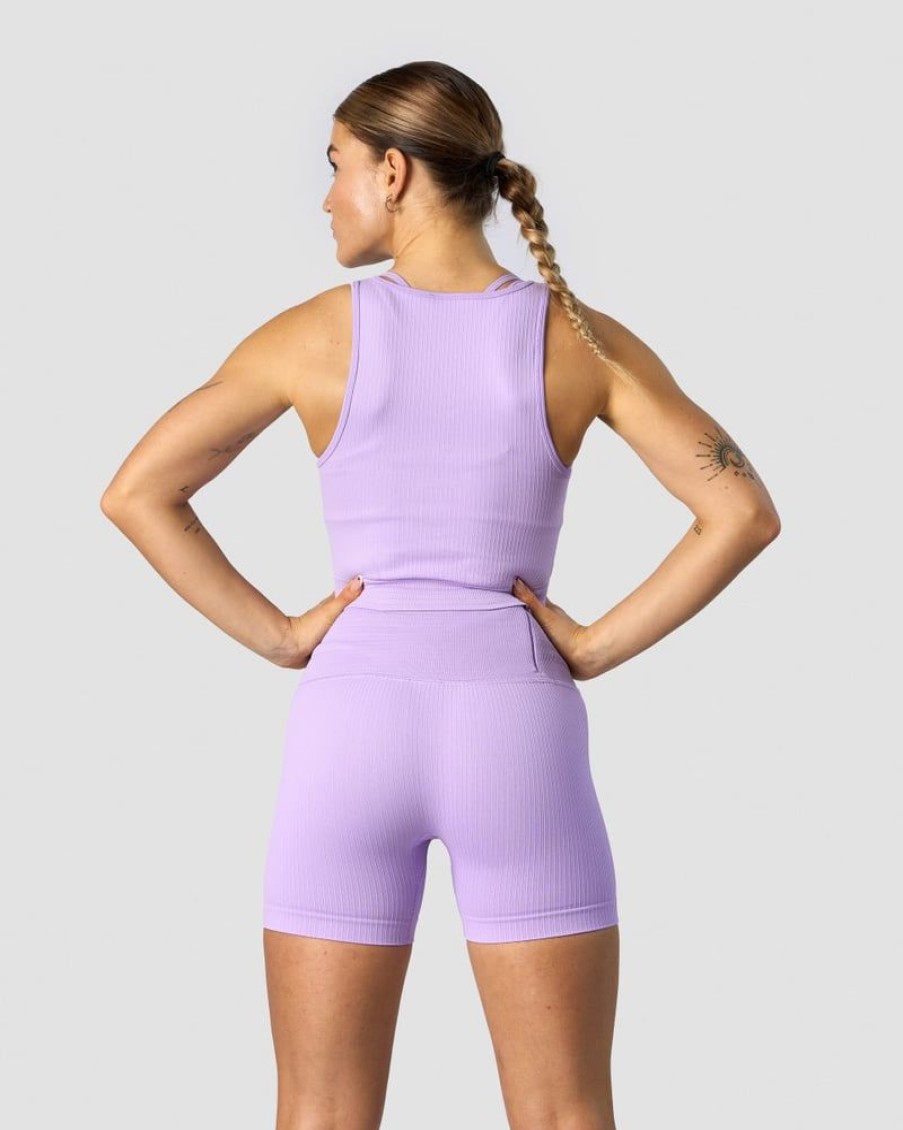 Naiset ICIW Seamless | Ribbed Define Seamless Tank Top Lavender