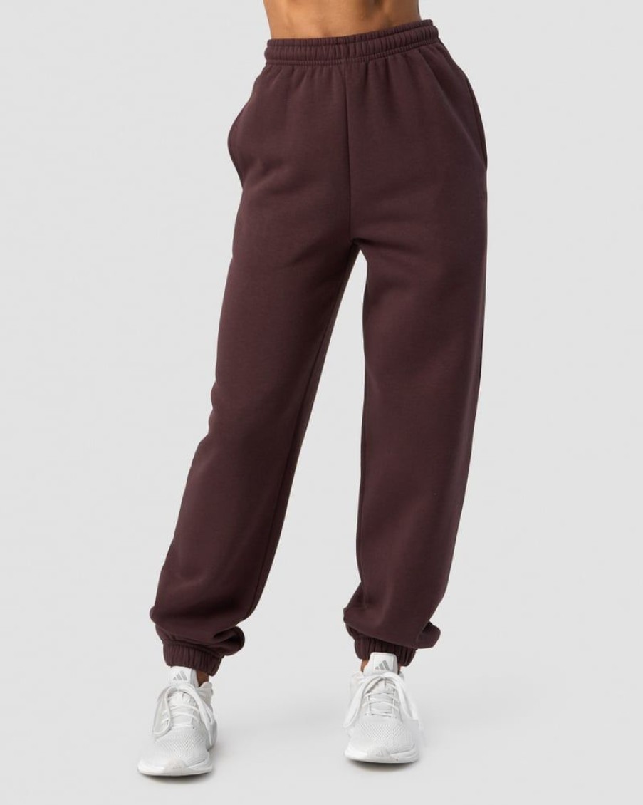 Naiset ICIW Housut | Everyday Sweatpants Wmn Burgundy