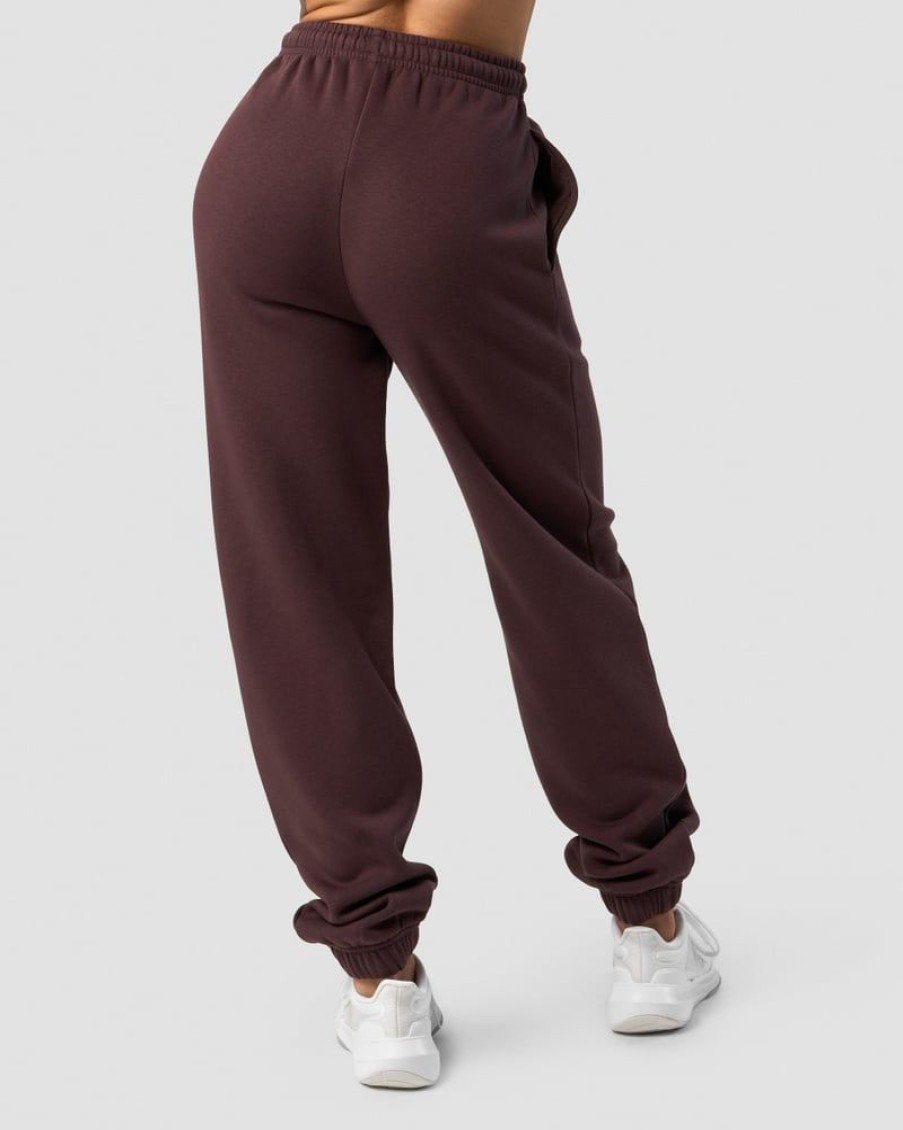 Naiset ICIW Housut | Everyday Sweatpants Wmn Burgundy