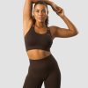 Naiset ICIW Urheiluliivit | Define Seamless Sports Bra Dark Brown