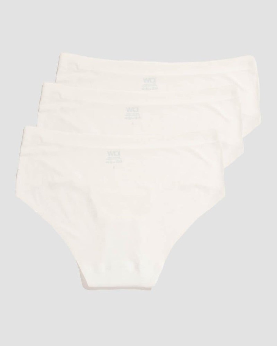 Naiset ICIW Alusvaatteet | Invisible Hipster 3-Pack White