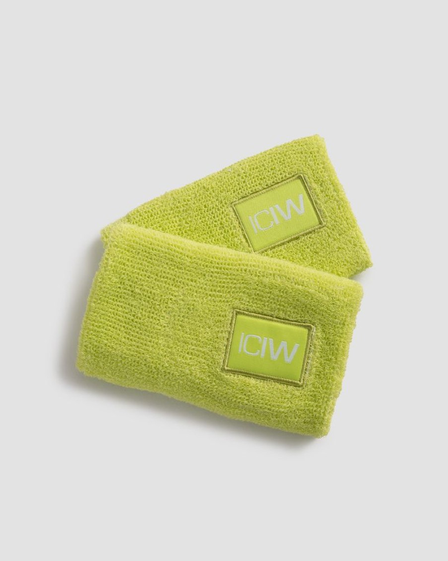 Naiset ICIW Muut Tarvikkeet | Sweatbands 2-Pack Lime