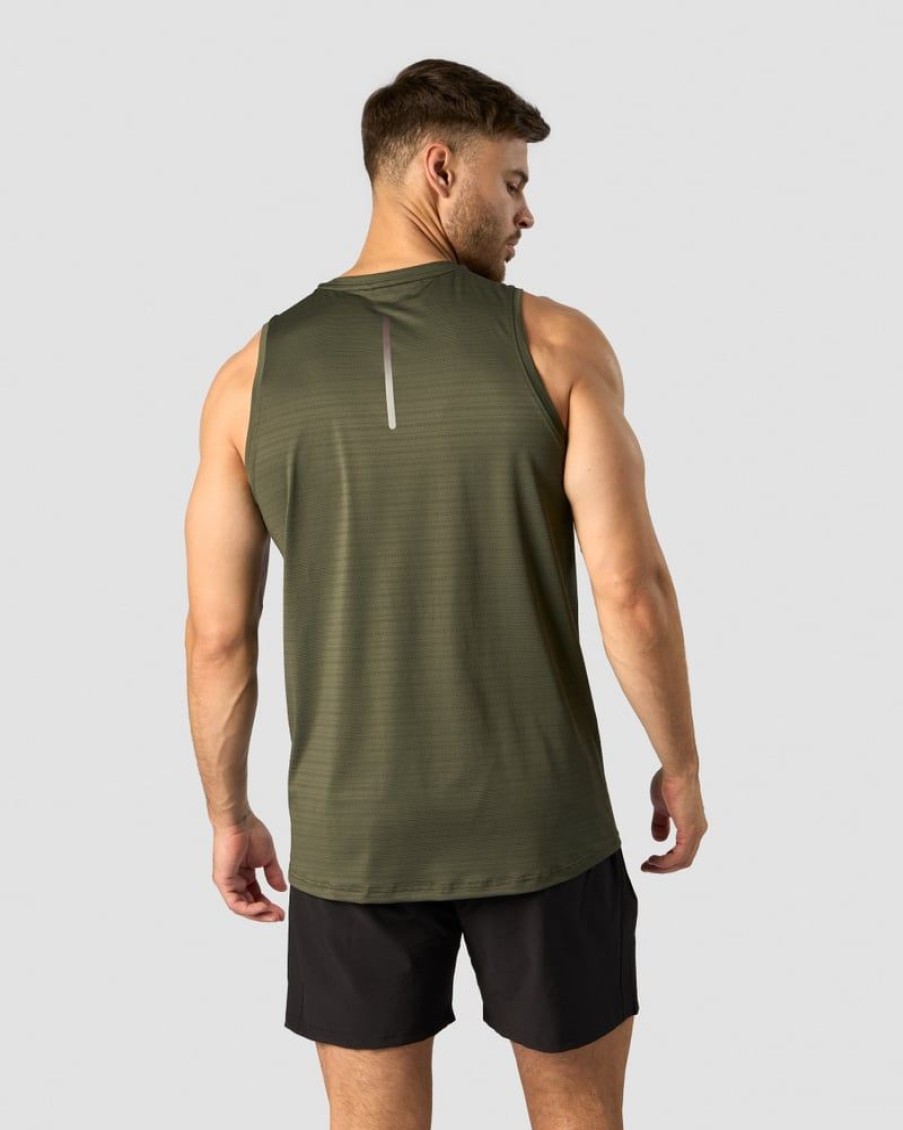 Miehet ICIW Topit | Mercury Tank Top Pine Green