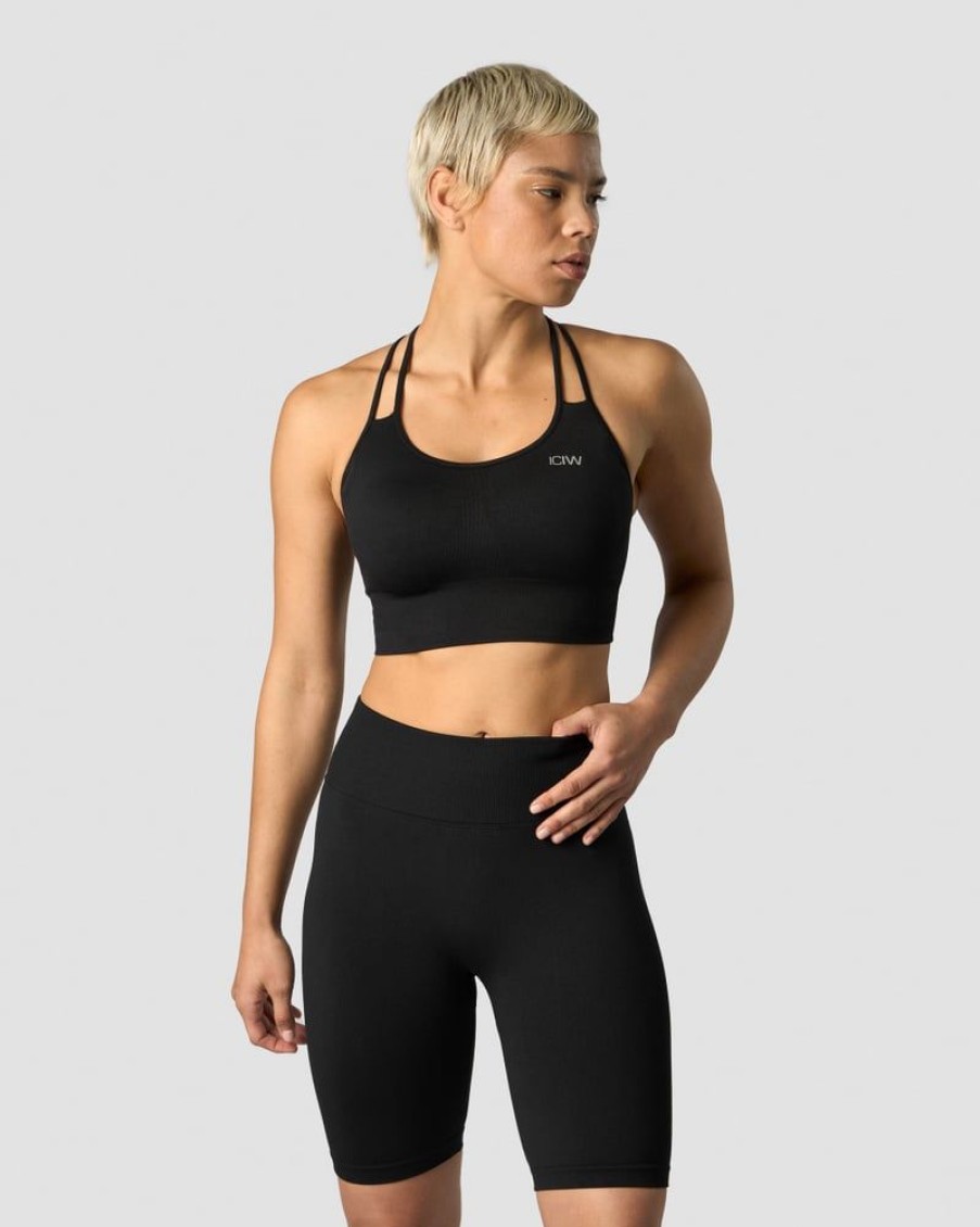 Naiset ICIW Urheiluliivit | Define Seamless Sports Bra Black