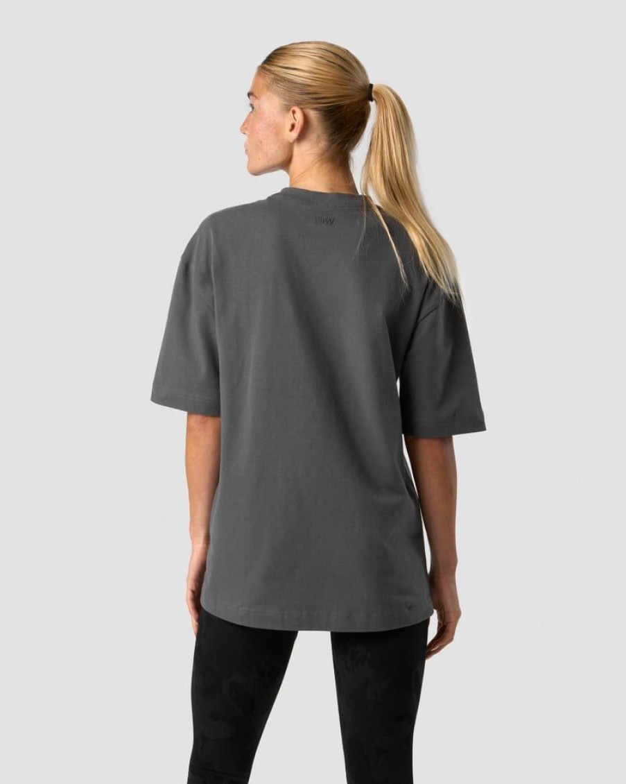 Naiset ICIW T-Paidat | Everyday Cotton T-Shirt Dark Grey