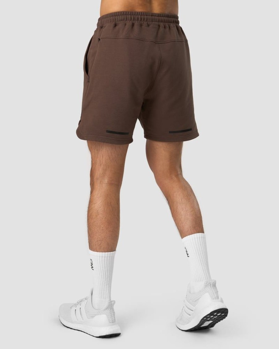 Miehet ICIW Shortsit | Stride Sweat Shorts Men Dark Brown