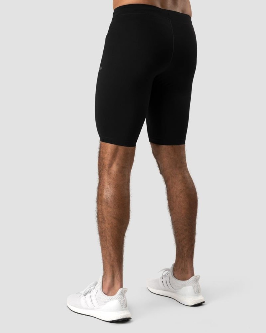 Miehet ICIW Shortsit | Training Biker Shorts Men Black