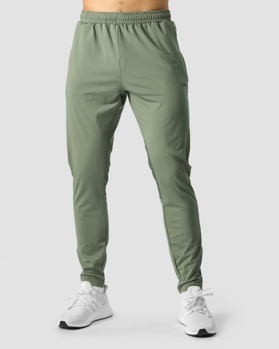 Miehet ICIW Housut | Stride Workout Pants Men Sea Green