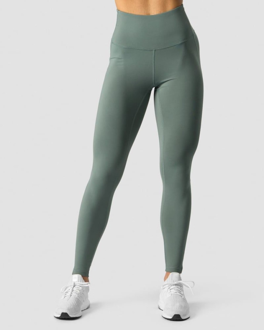 Naiset ICIW Trikoot & Leggingsit | Stride Tights Wmn Sea Green