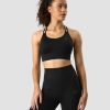 Naiset ICIW Urheiluliivit | Define Seamless Sports Bra Black/Black