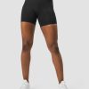 Naiset ICIW Seamless | Define Seamless Logo Shorts Black