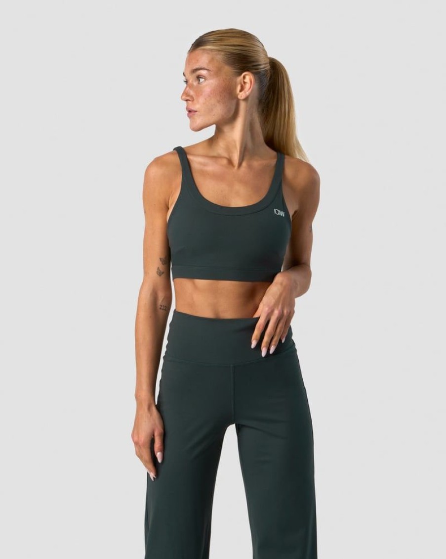 Naiset ICIW Urheiluliivit | Nimble Sports Bra Dark Green