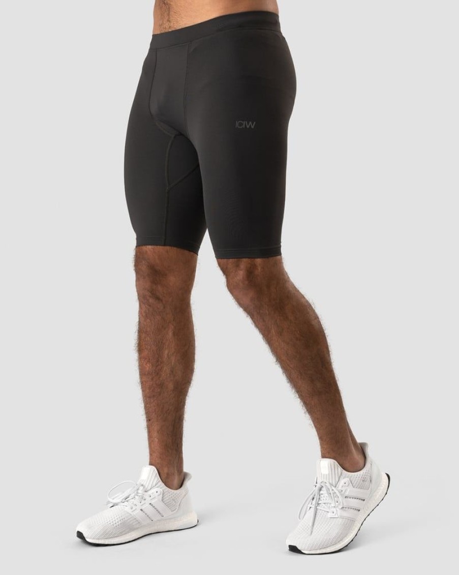 Miehet ICIW Shortsit | Training Biker Shorts Men Graphite