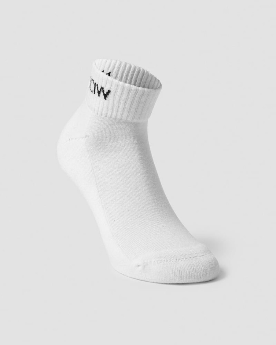 Naiset ICIW Sukat | Training Half Socks White