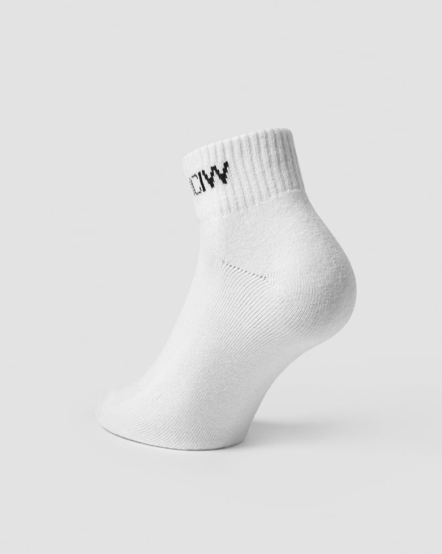 Naiset ICIW Sukat | Training Half Socks White